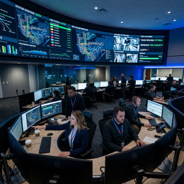 Centro de Control de Operaciones TMB - Mando Operativo